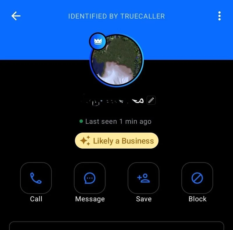 Likely a Business_Truecaller issue